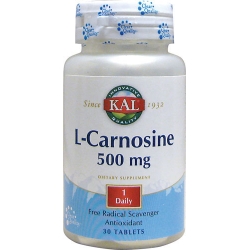 L-Carnosine (500 mg) - folosit in mentinerea integritatii functionale a organismului